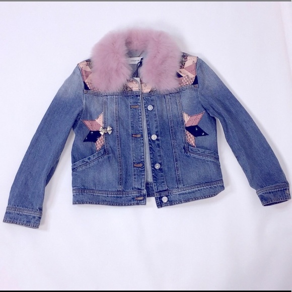 NWT coach 1941 denim jacket patchwork size 6 - Picture 11 of 14